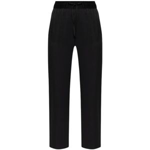 Isabel Marant, Dames, Broeken, Zwart, Maat: S