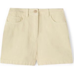 Motivi, Dames, Korte broeken, Geel, Maat: XL Katoen,