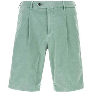 PT Torino, Heren, Korte broeken, Groen, Maat: M Corduroy,