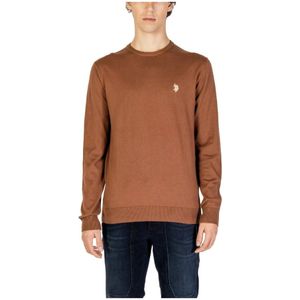 U.s. Polo Assn., Heren, Truien, Bruin, Maat: S Katoen,