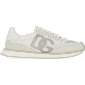 Dolce & Gabbana, Heren, Schoenen, Grijs, Maat: 39 EU Leer,