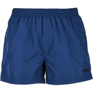 Zegna, Heren, Badkleding, Blauw, Maat: XL Poliester,