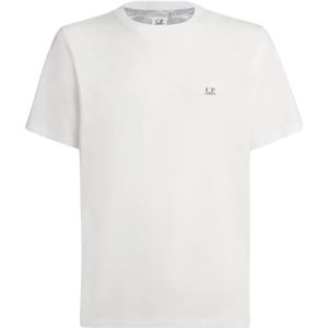 C.p. Company, Heren, Tops, Wit, Maat: XL Katoen,