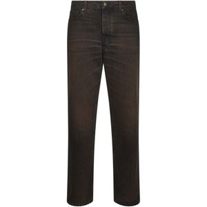 Haikure, Heren, Jeans, Bruin, Maat: W29 Katoen,