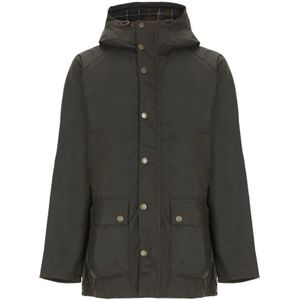 Barbour, Heren, Jassen, Groen, Maat: XL Katoen,