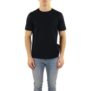 Stone Island, Heren, Tops, Zwart, Maat: S