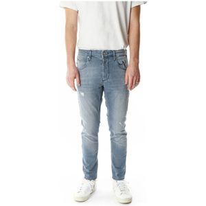 Gabba, Heren, Jeans, Blauw, Maat: W38 L32
