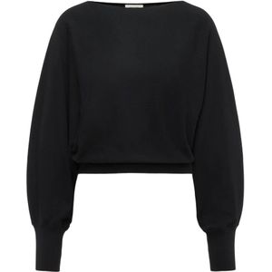 Drykorn, Dames, Truien, Zwart, Maat: L Wol,