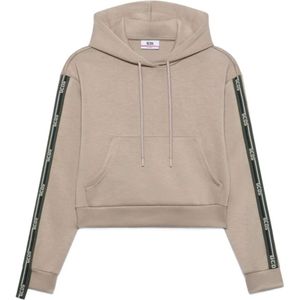 Gcds, Dames, Sweatshirts & Hoodies, Grijs, Maat: L