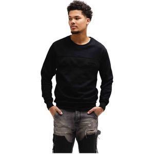 Iceberg, Heren, Sweatshirts & Hoodies, Zwart, Maat: S Katoen,