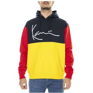 Karl Kani, Heren, Sweatshirts & Hoodies, Geel, Maat: S Katoen,