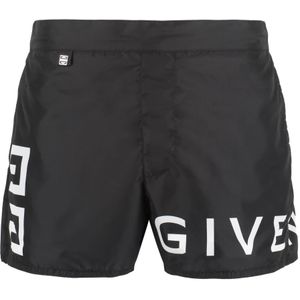 Givenchy, Heren, Badkleding, Zwart, Maat: XL Jersey,