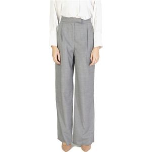 Rinascimento, Dames, Broeken, Grijs, Maat: M Viscose,