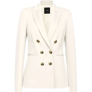 Pinko, Dames, Jassen, Wit, Maat: XS
