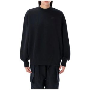 Nike, Dames, Sweatshirts & Hoodies, Zwart, Maat: L
