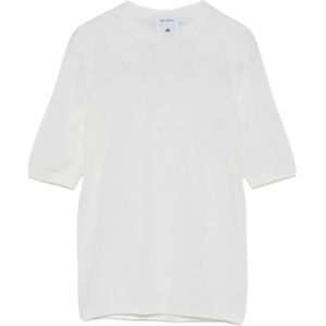 Max Mara, Dames, Tops, Wit, Maat: XL Wol,