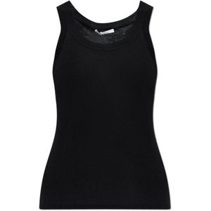 Max Mara, Dames, Tops, Zwart, Maat: S Wol,