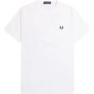 Fred Perry, Heren, Tops, Wit, Maat: L