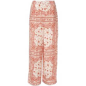 Fendi, Dames, Broeken, Veelkleurig, Maat: S Zijde,