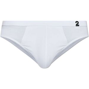 Dsquared2, Heren, Ondergoed, Wit, Maat: 2XL