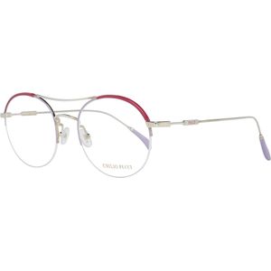 Pucci - Half-Rim Rond - Metalen Montuur - Veelkleurig - Dames