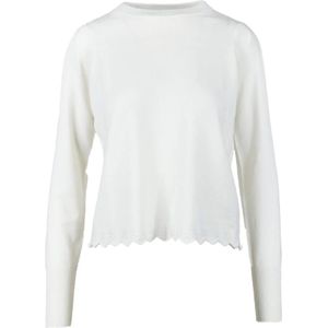 Ballantyne, Dames, Truien, Wit, Maat: S Kasjmier,