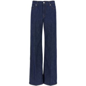 7 For All Mankind, Dames, Jeans, Blauw, Maat: W26 Katoen,