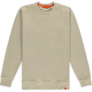 Aspact, Heren, Sweatshirts & Hoodies, Beige, Maat: S