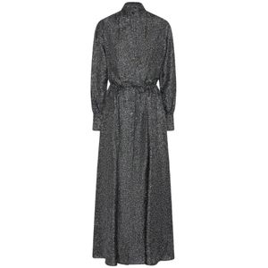 Kiton, Dames, Jurken, Grijs, Maat: XS Zijde,
