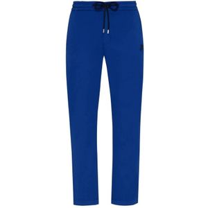 Vilebrequin, Heren, Broeken, Blauw, Maat: W30 Katoen,