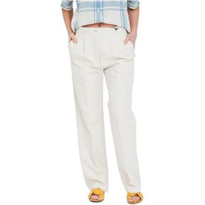 Aspesi, Dames, Broeken, Wit, Maat: S