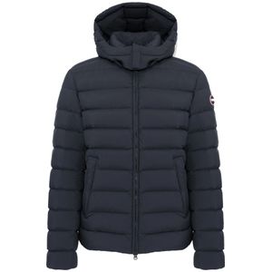 Colmar - Donzen Jas Met Afneembare Capuchon - Blauw - Polyester