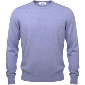 Gran Sasso, Heren, Truien, Paars, Maat: M Wol,