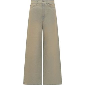 Stella McCartney, Dames, Jeans, Beige, Maat: W25 Denim,