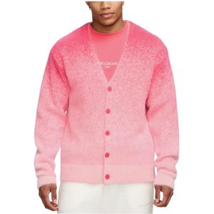 Jordan, Heren, Truien, Roze, Maat: L Nylon,