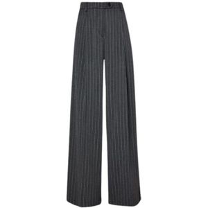 Liu Jo, Dames, Broeken, Grijs, Maat: L Viscose,