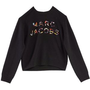 Marc Jacobs, Dames, Truien, Zwart, Maat: S Wol,