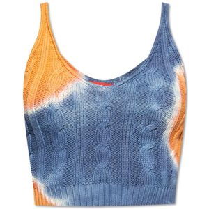 Diesel, Dames, Tops, Veelkleurig, Maat: XS Katoen,