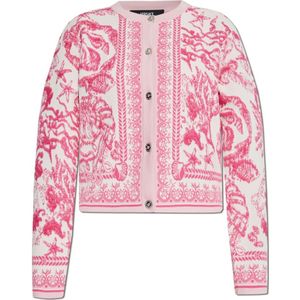 Versace, Dames, Truien, Roze, Maat: 2XS