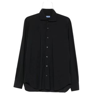 Barba, Heren, Overhemden, Zwart, Maat: 4XL