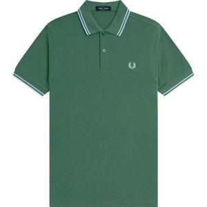 Fred Perry, Heren, Tops, Groen, Maat: S