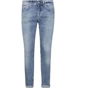 Dondup, Heren, Jeans, Blauw, Maat: W33 Denim,