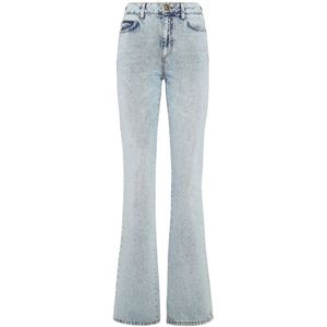 Philipp Plein, Dames, Jeans, Blauw, Maat: W26 Denim,