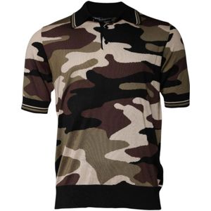 Dolce & Gabbana - Camo Polo Shirt - Veelkleurig - Heren