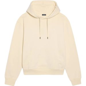 Jacquemus Beige Geborduurde Sweater met Capuchon , Beige , Heren , Maat: S