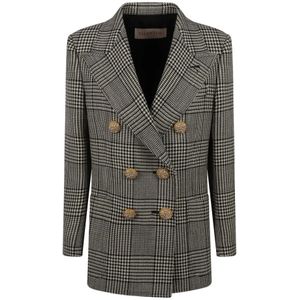 Valentino Garavani, Dames, Jassen, Veelkleurig, Maat: XS Wol,