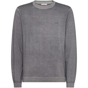 Sun68, Heren, Truien, Grijs, Maat: S