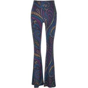 Etro, Dames, Broeken, Veelkleurig, Maat: 2XS Poliester,