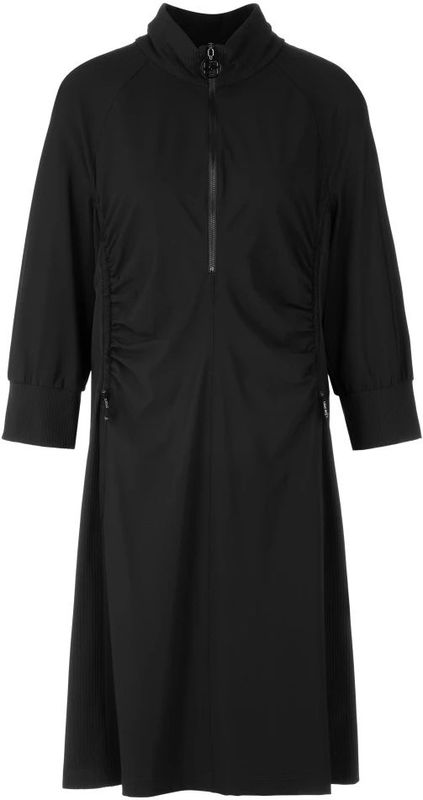 Marc Cain - Rethink Together Sporty Dress - A-lijn Jurk - Zwart