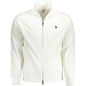U.s. Polo Assn., Heren, Sweatshirts & Hoodies, Wit, Maat: 3XL Katoen,